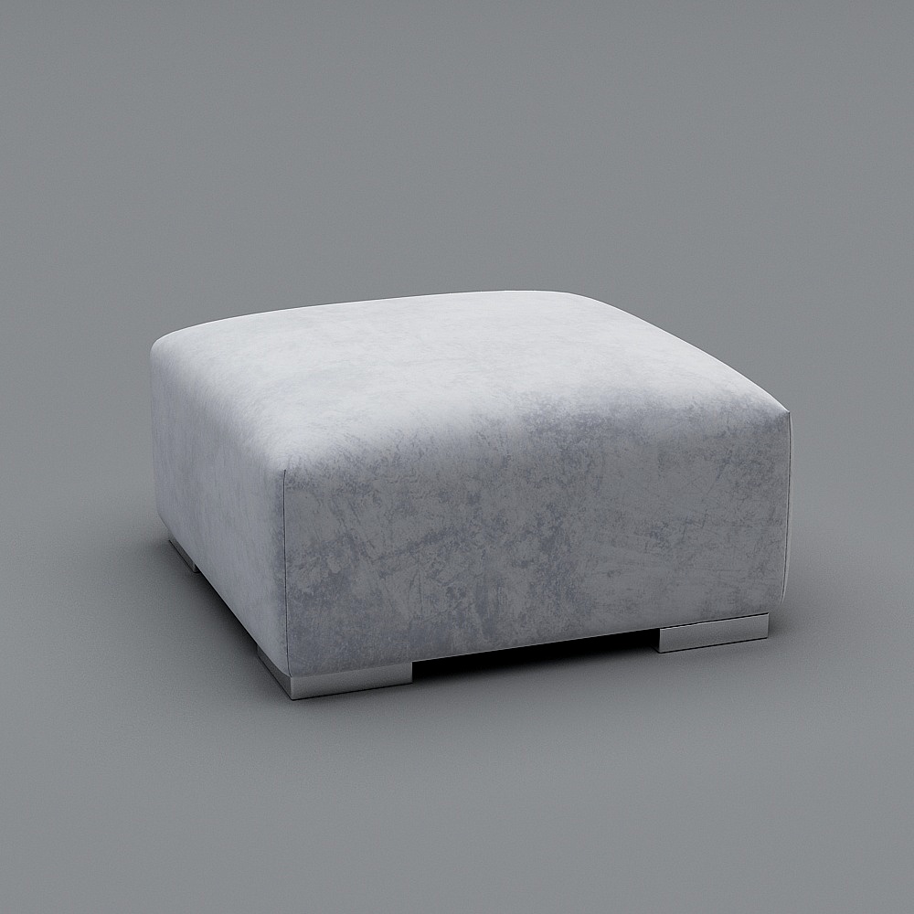 016沙发脚踏3D模型