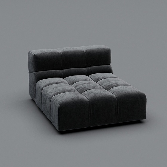Modern fabric corner sofa set-6-recliner