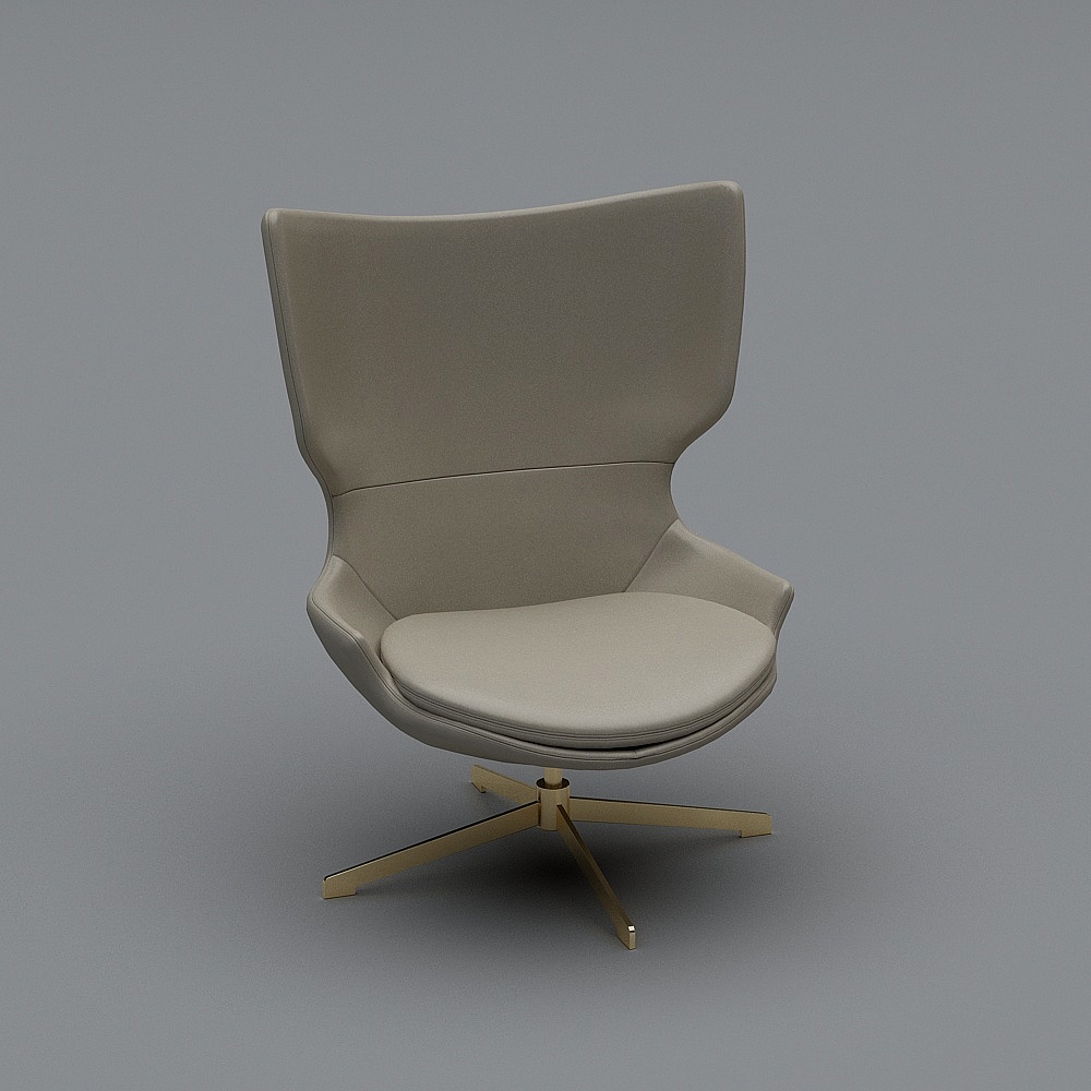 YS—5J40（休闲椅）3D模型