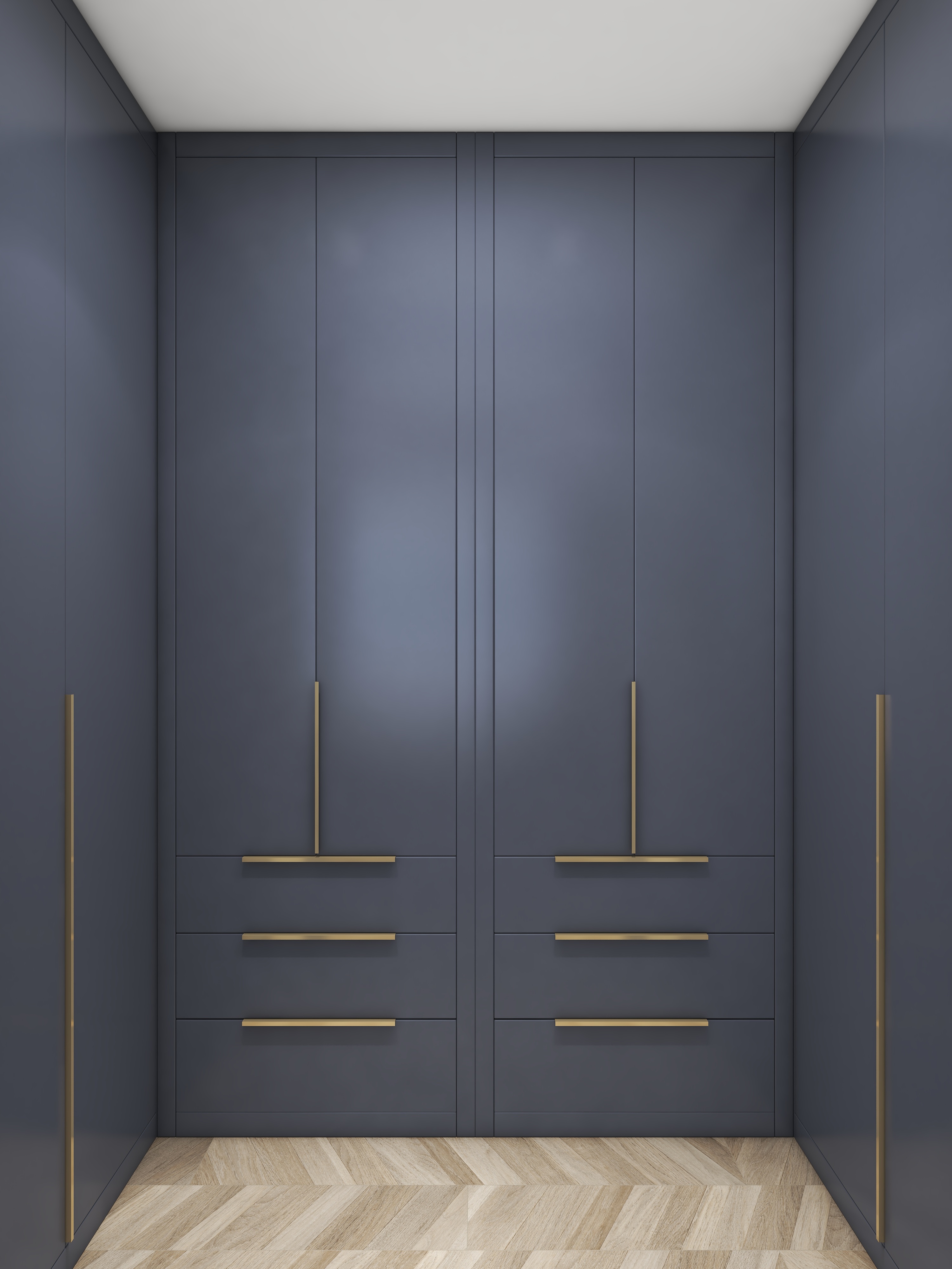 至简名设一钱春-[做个梦给你]140平美式风格三居室装修效果图