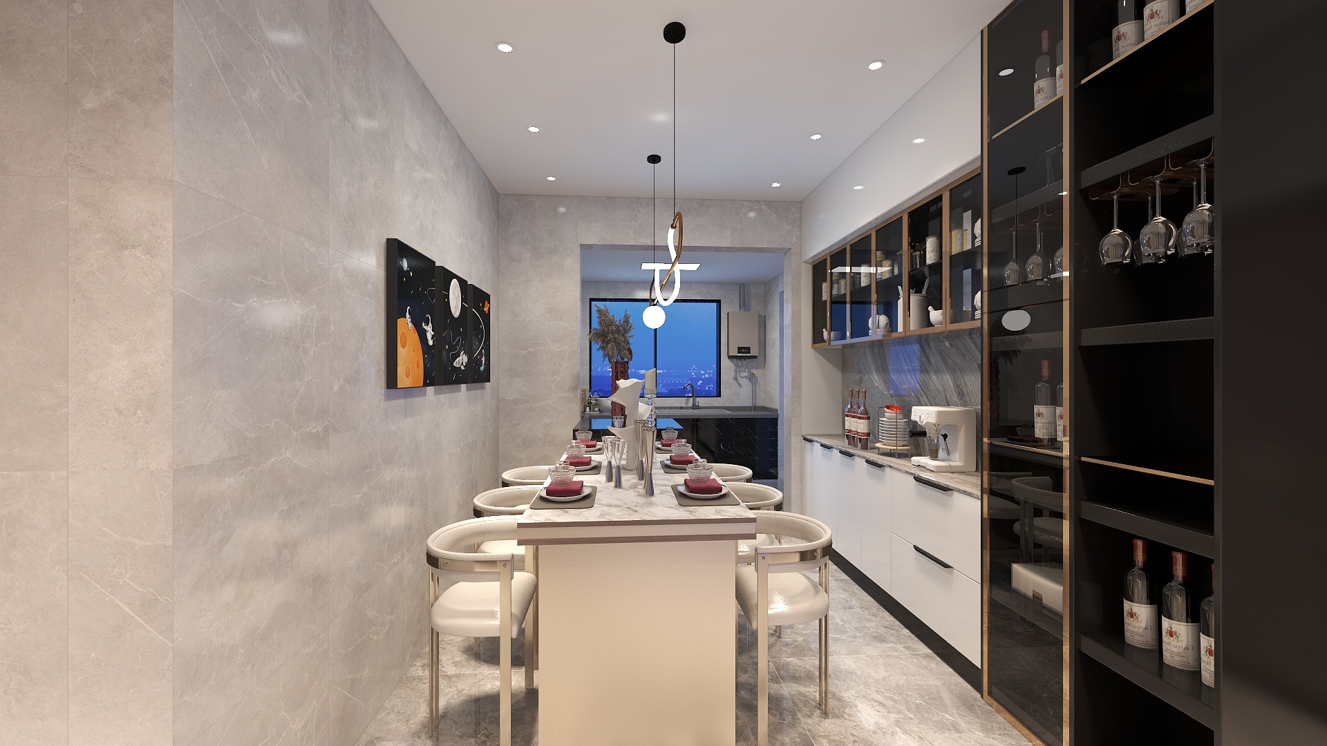 典创筑美设计-华厦中央公园170-东户-装修设计方案