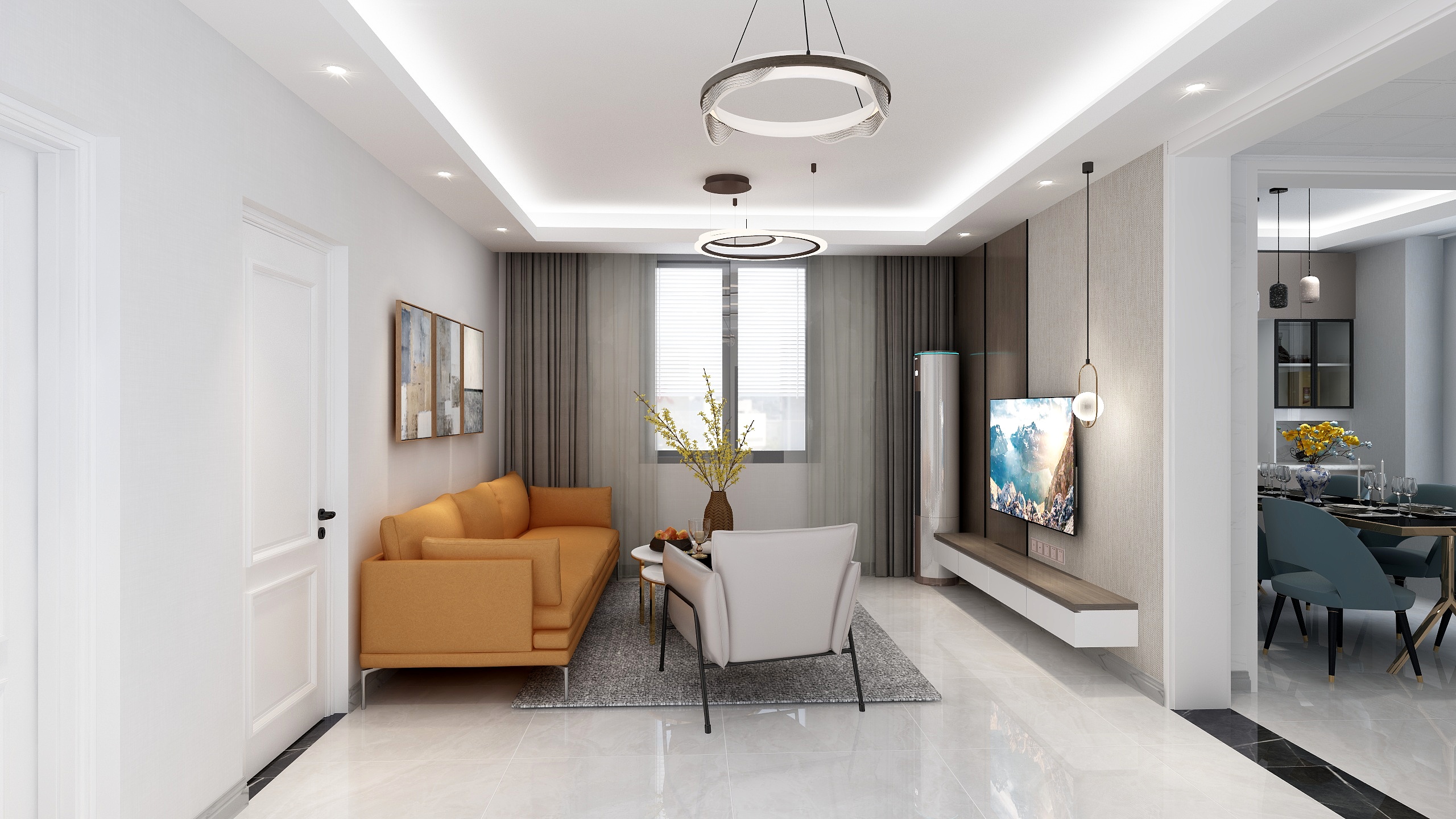 老牛空间设计-新安罗马花园02-装修设计方案