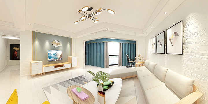 岳阳木廷装饰-御城305_-装修设计方案