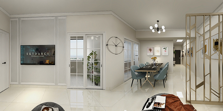 小龙龙a-白石自建房三房702-装修设计方案