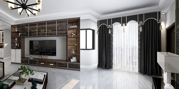 M美学定制馆-春天里新中式风格-装修设计方案