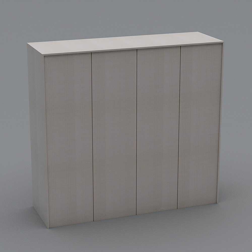 高柜3D模型