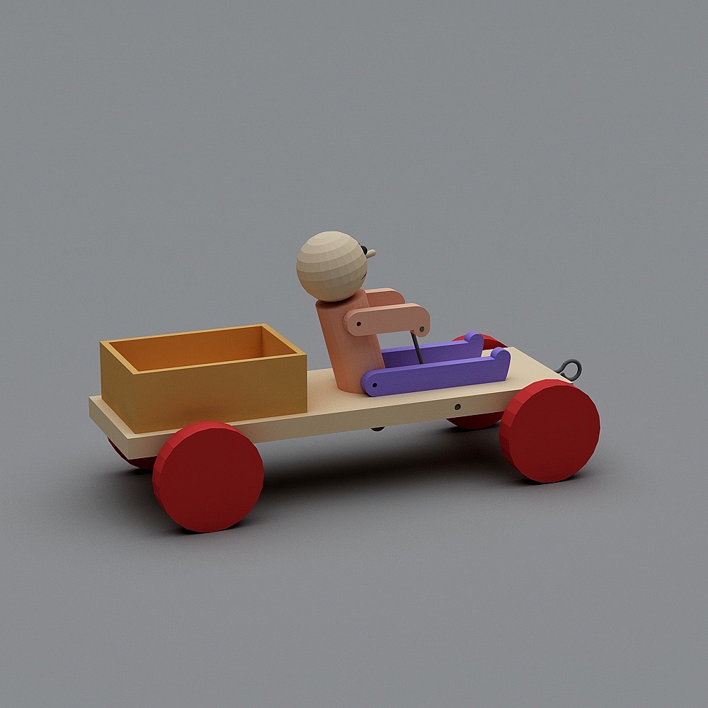 现代幼儿园8-摆件3D模型