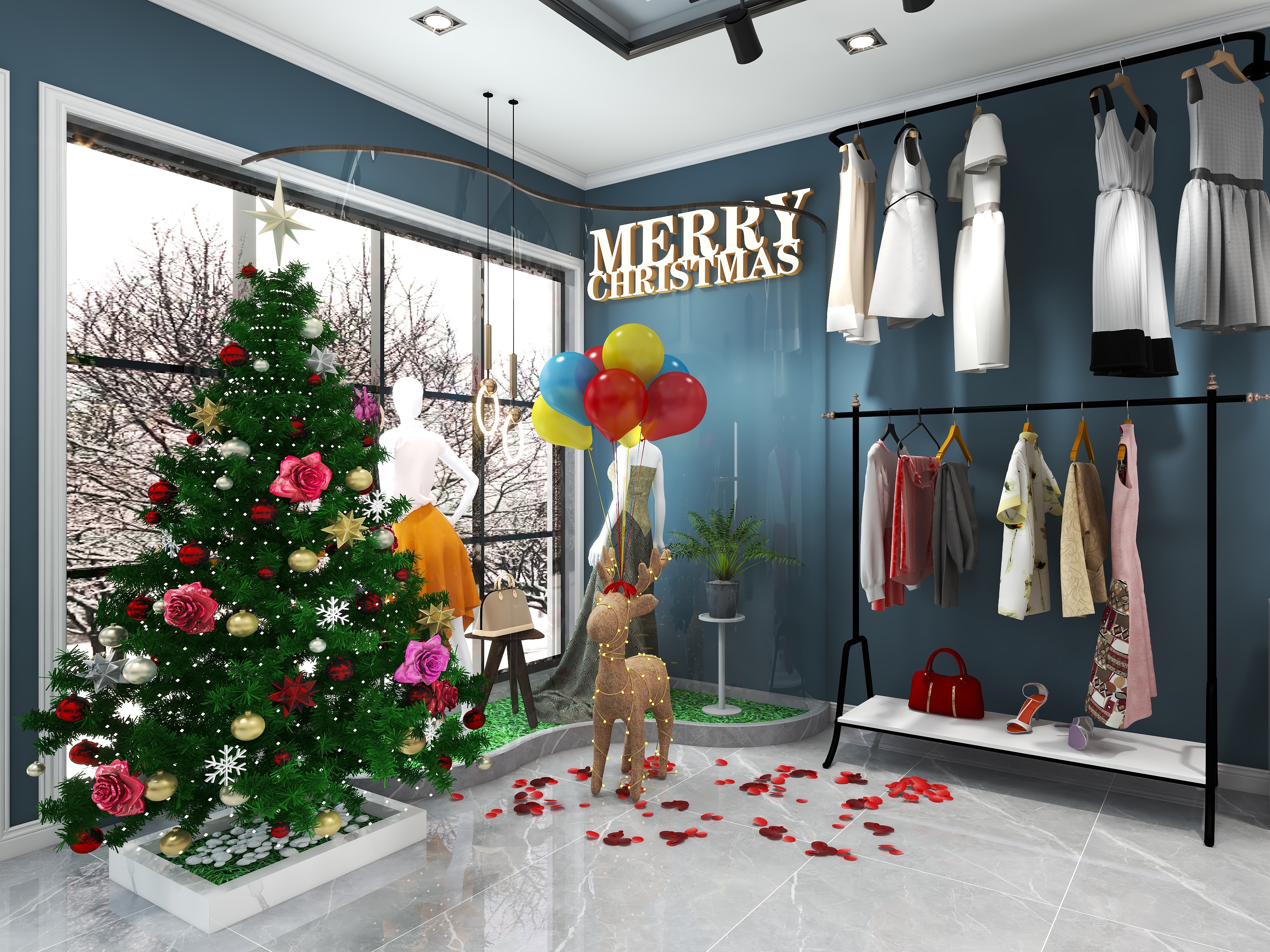 陳芸-服装店-装修设计方案