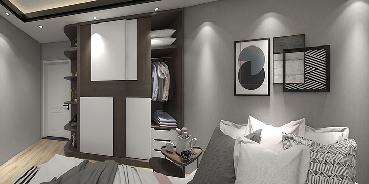 红星二店-02-艾茵格全屋定制.现代风格-装修设计方案