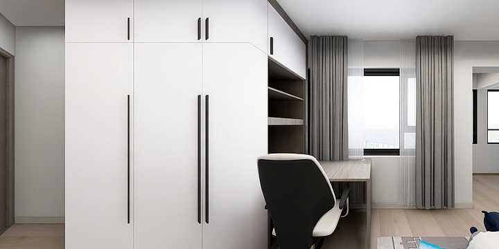 许俊华设计师-滇池卫城.蓝湾建模-装修设计方案