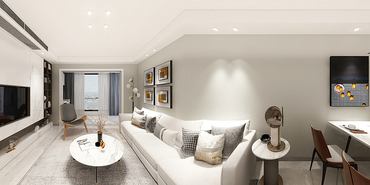 楚默FY-华地和园1-3203效果-装修设计方案