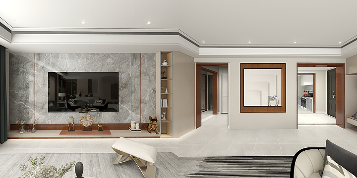 龍海专注设计-天山熙湖-装修设计方案