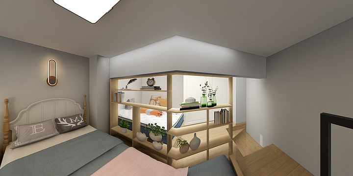 慧丰装饰装修工程有限公司-聚仁国际3号楼1429-装修设计方案