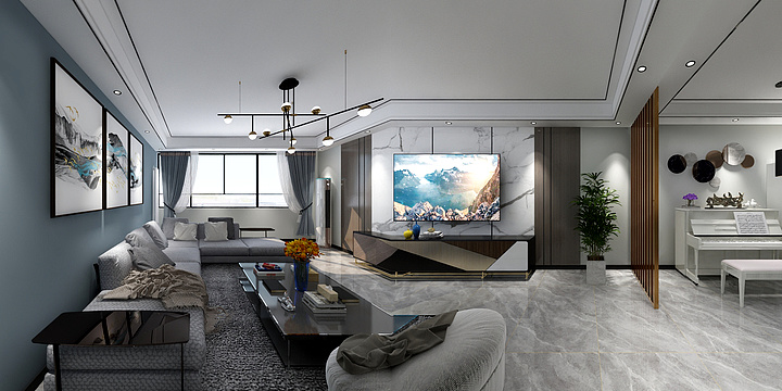 奕沐家居-蓝天苑-装修设计方案