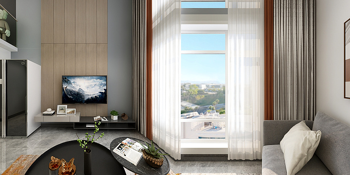 张俊超的小作坊-远洋新干线7-1022-装修设计方案