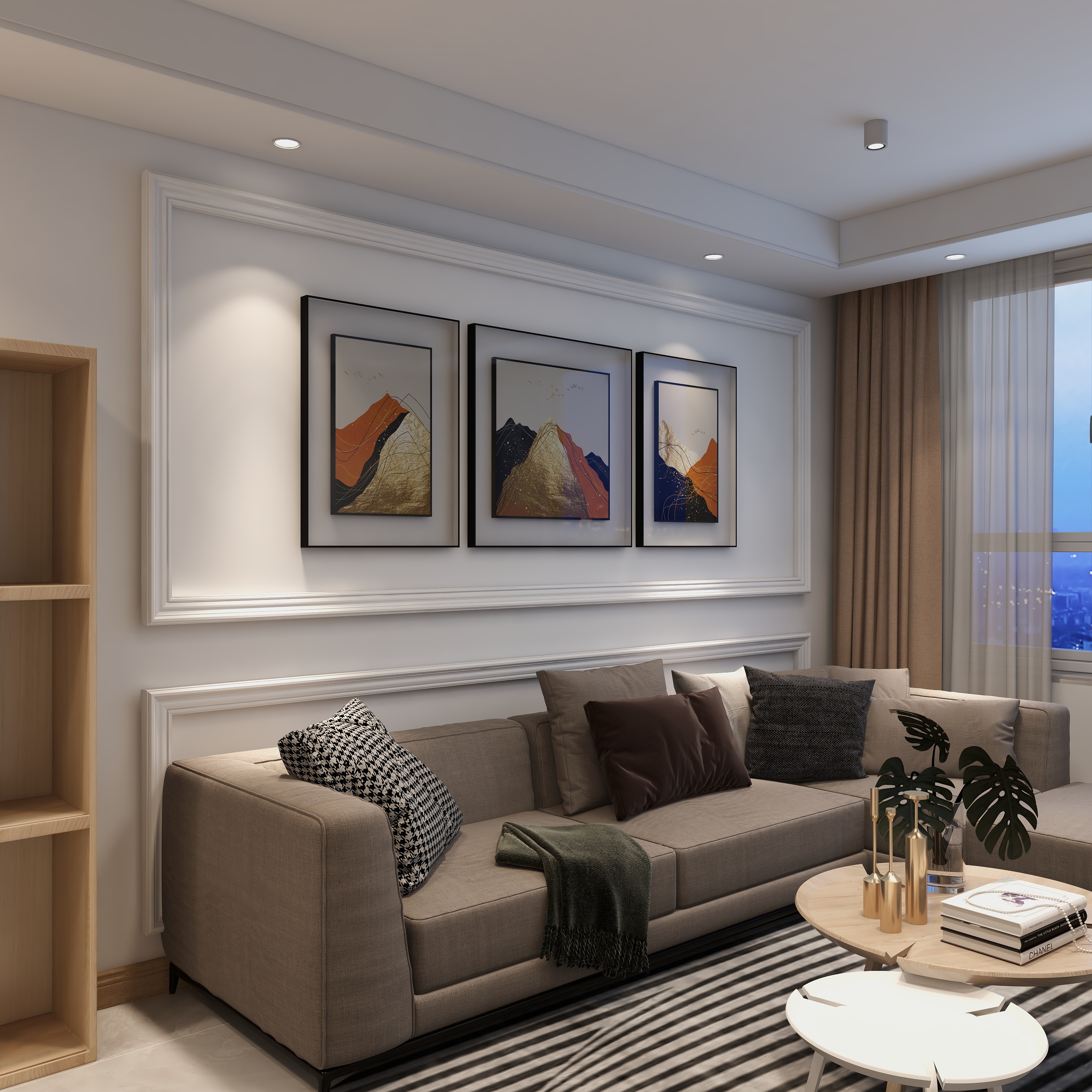 设计师石佳鑫-竹山雅苑3号楼阁楼-装修设计方案