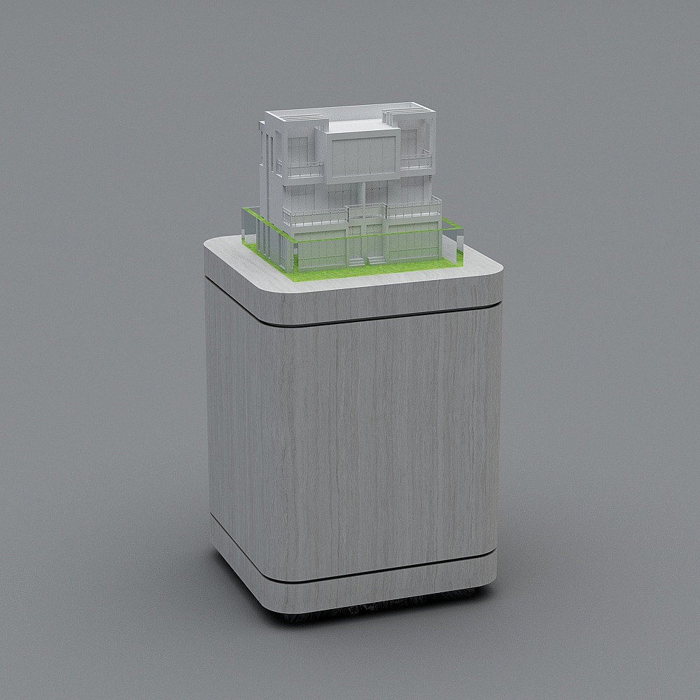 新中式售楼部17-模型3D模型