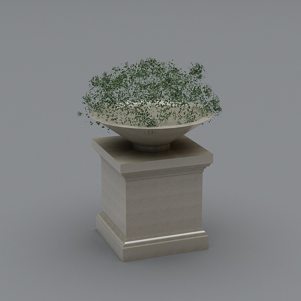 简欧欧式花钵,花钵,园林花盆,景观园林小品,欧式小-欧式花盆9