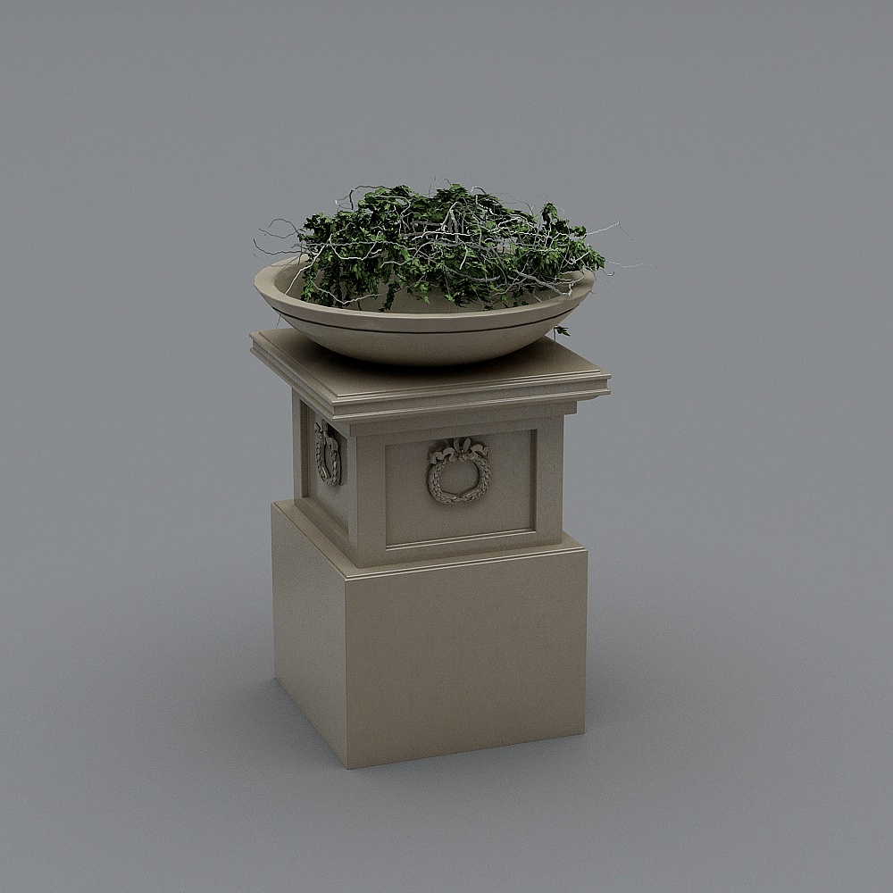 简欧欧式花钵,花钵,园林花盆,景观园林小品,欧式小-欧式花盆14