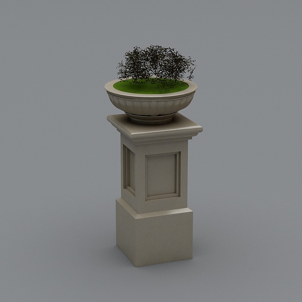 简欧欧式花钵,花钵,园林花盆,景观园林小品,欧式小-欧式花盆4