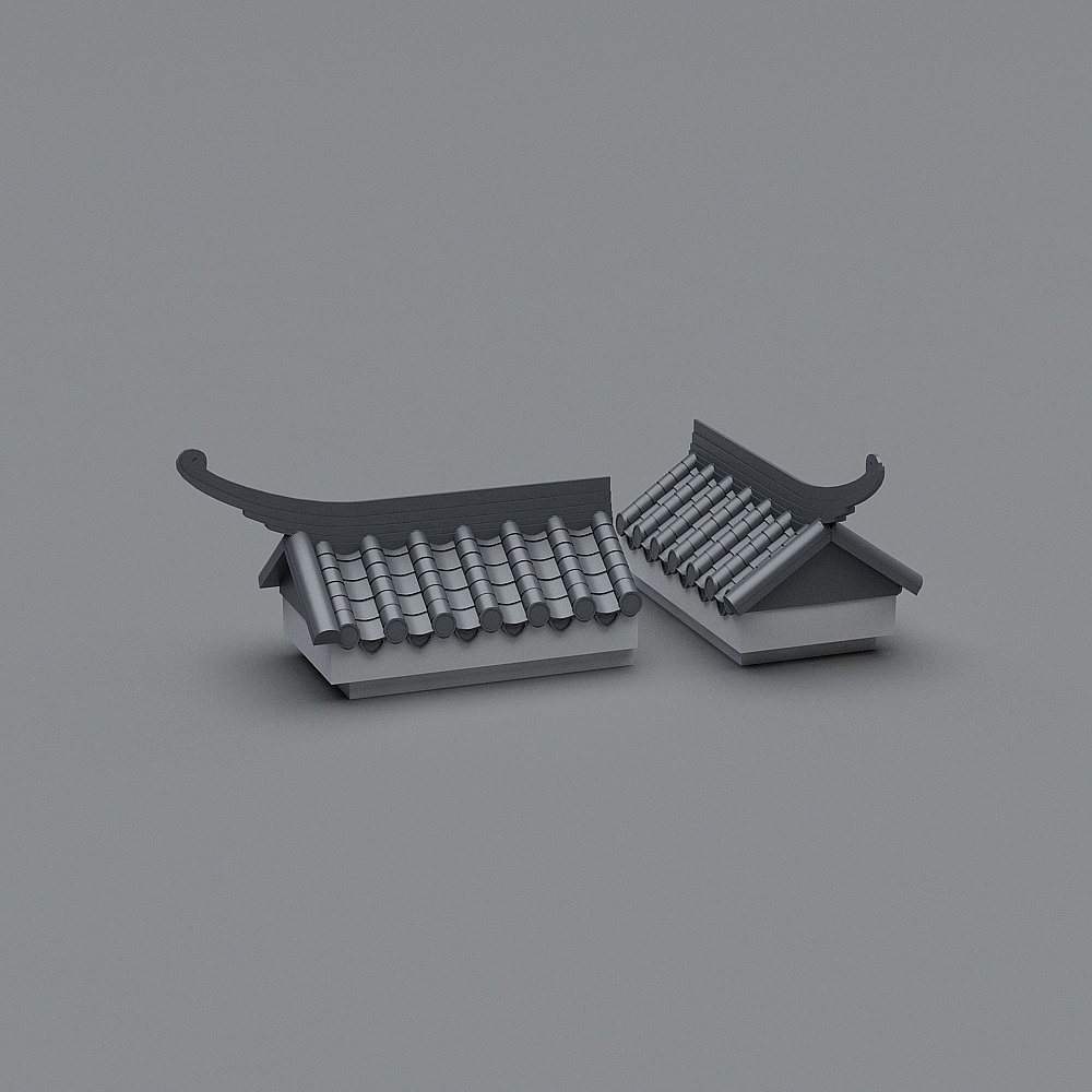 新中式古建小品牌坊-牌坊组件3