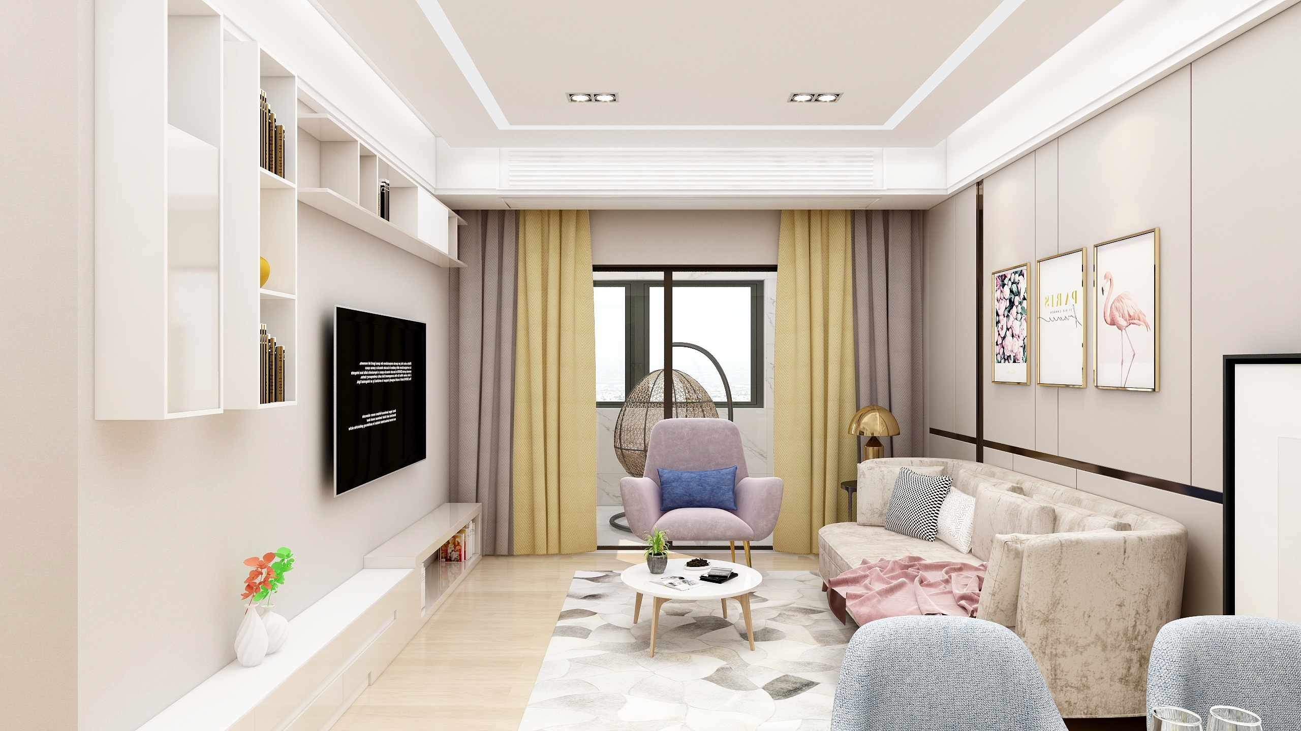 金迪装饰111-83平北欧风温馨家-装修设计方案