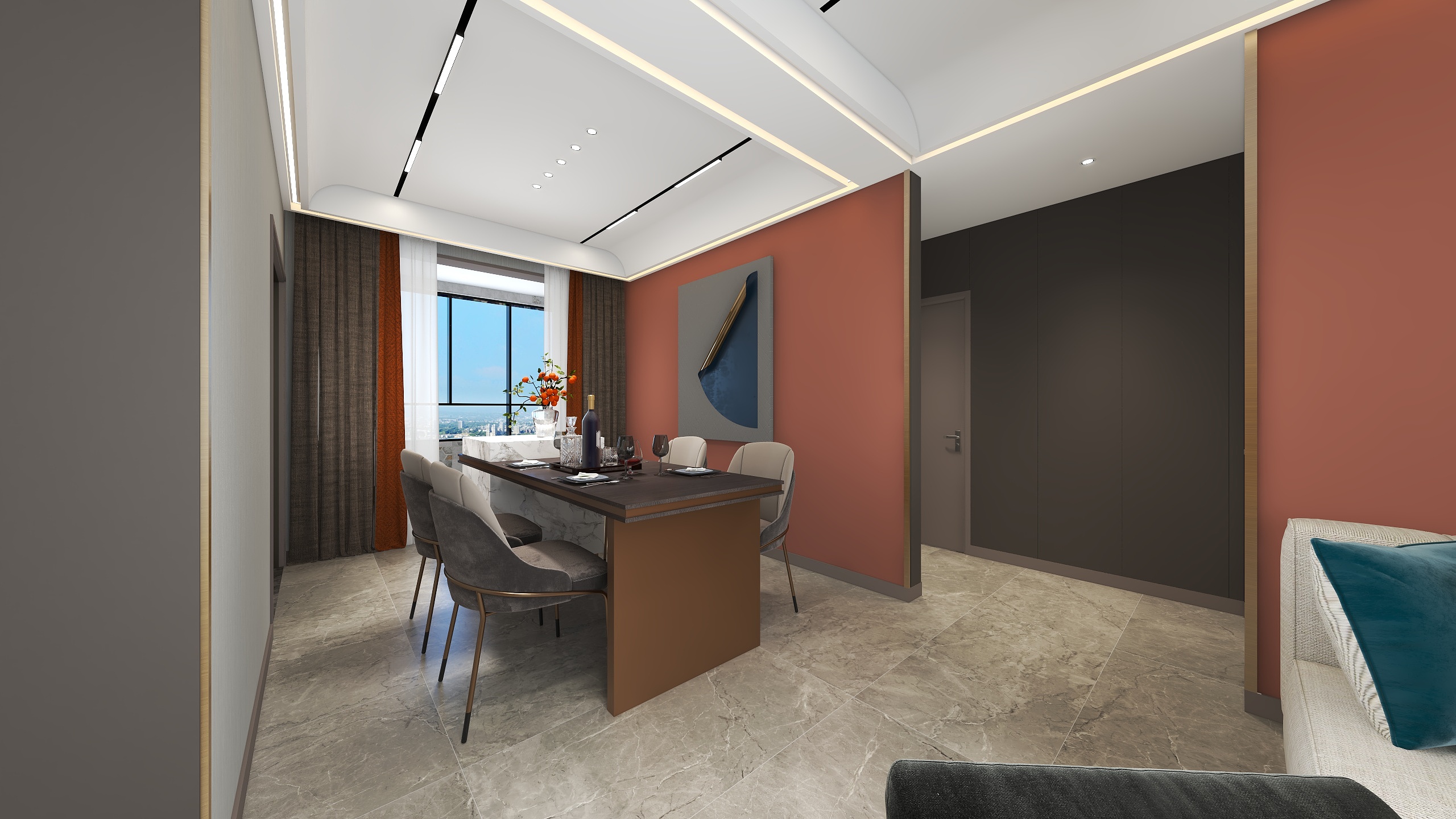 创艺建筑设计-城南学府-装修设计方案