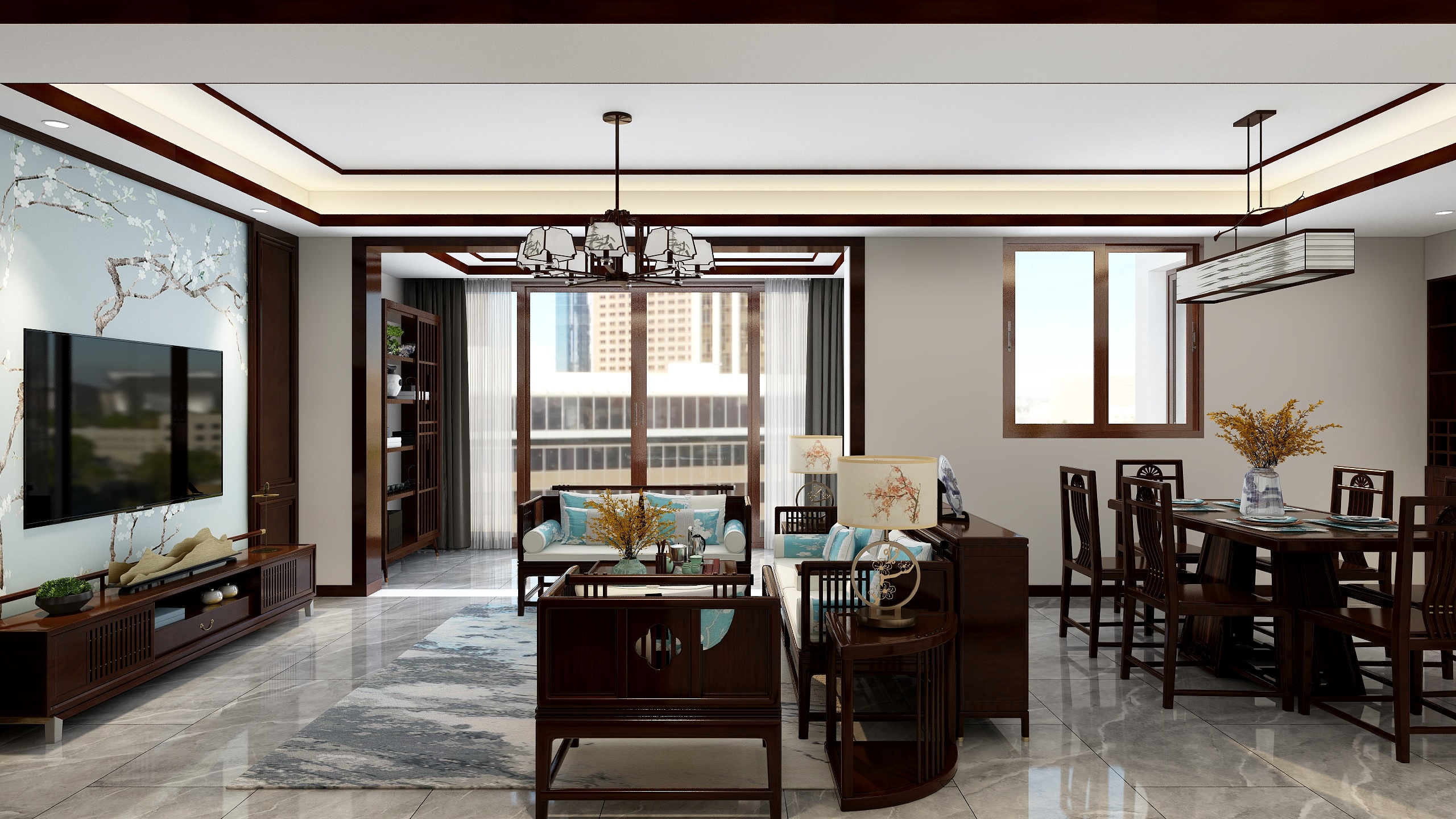 欧派高颜整家Op-阆城一品张总雅居-装修设计方案