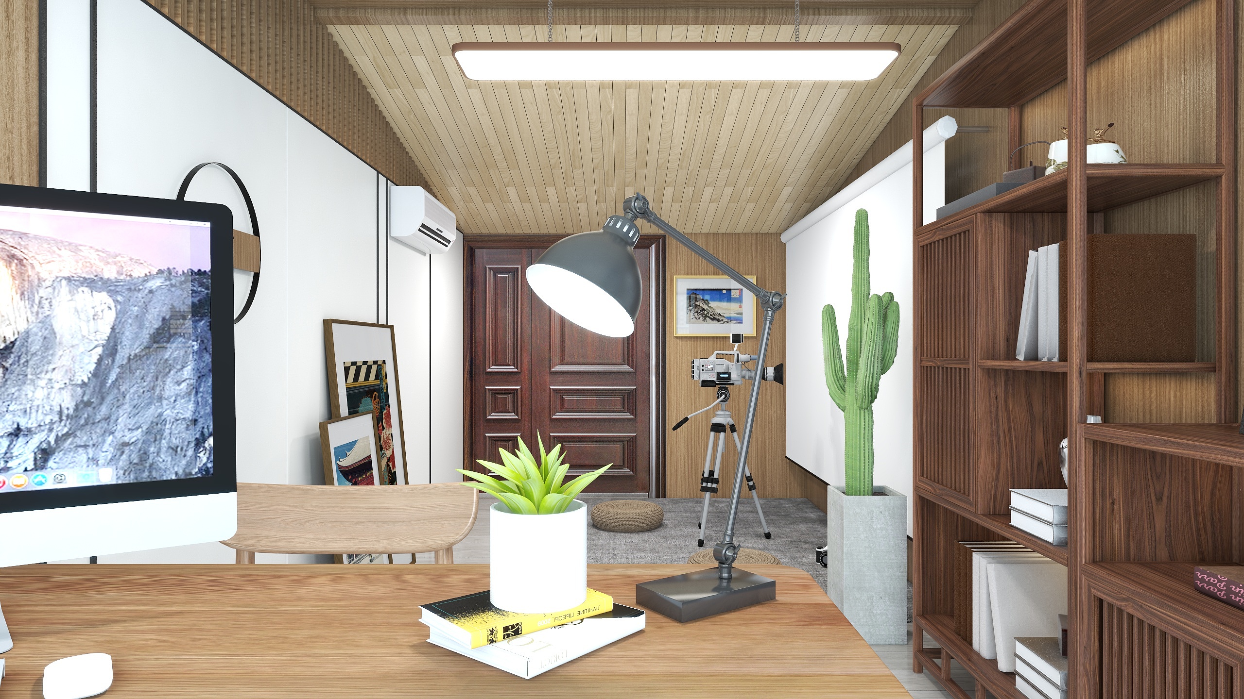 石鹏Design-【居野】日式风摄影工作室-装修设计方案