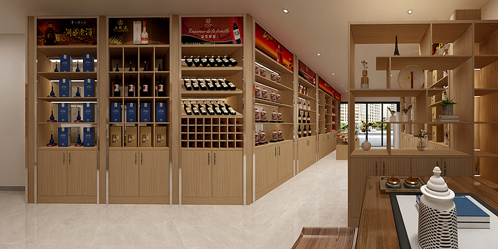 朱封18819880837-《关总烟酒行》-装修设计方案