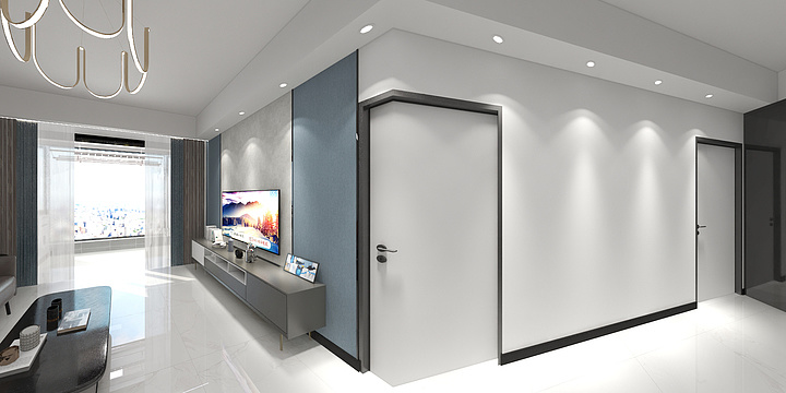 住家设计工作室-现代简约-装修设计方案