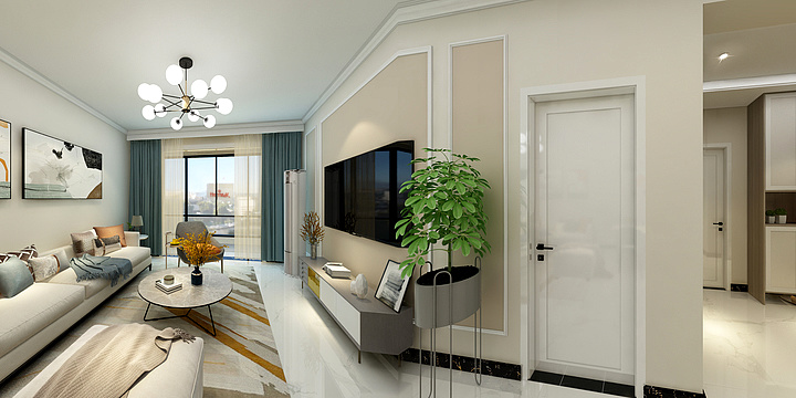 装饰设计坤哥-惠邦2#2603-装修设计方案