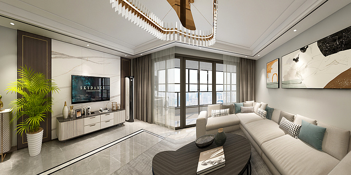 艺丰大宅设计师陈益君-薛兴旺kuai-装修设计方案