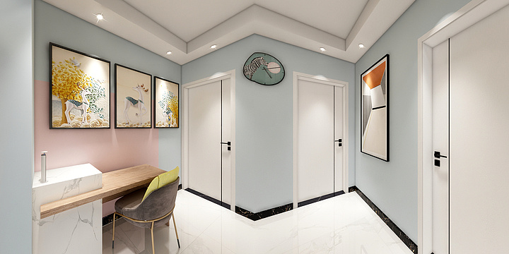 邓智勇-话题-小户型34㎡-装修设计方案