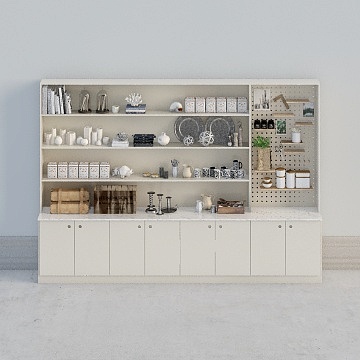 现代花店-商品展示柜-1