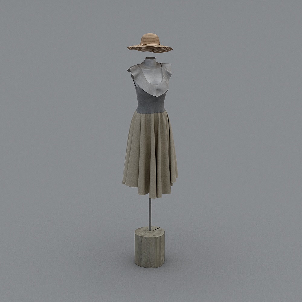 现代服装店女装店-模特