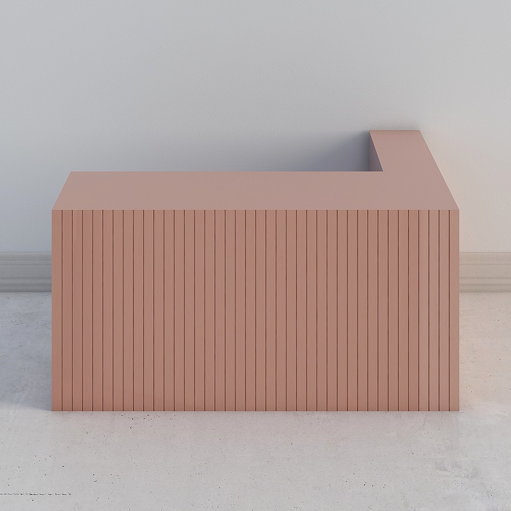 现代内衣店-收银前台3D模型