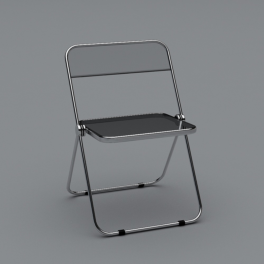 现代男装服装店-2-椅子3D模型