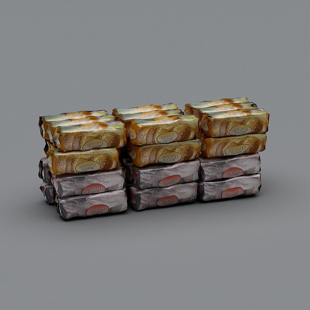 现代母婴店-商品组合-23D模型