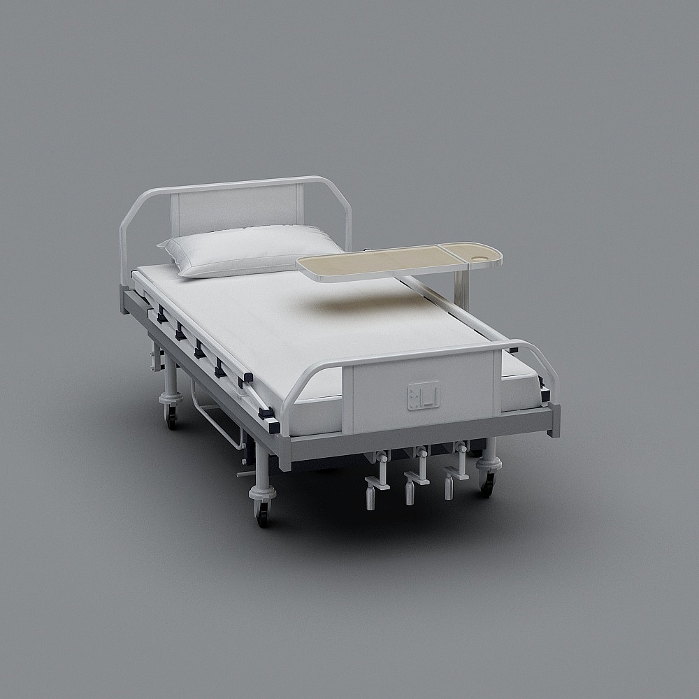 现代医院产科病房-病床3D模型