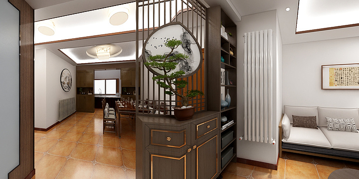 建筑老兵戚守阳-上河城10#101-装修设计方案