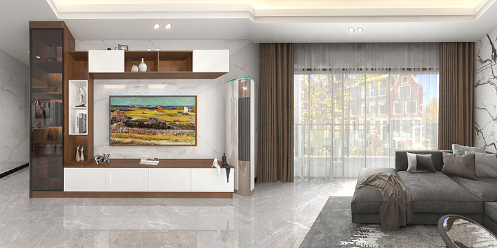 拾忆柒-乐府花园1B1402-装修设计方案