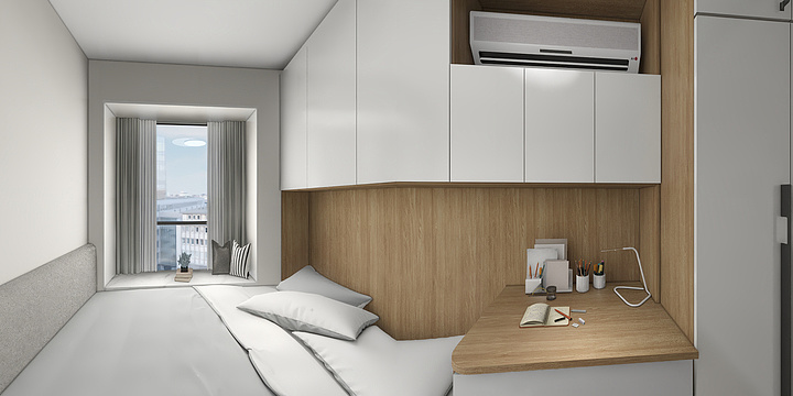 蓝鲸设计update-万科第五城户型1-3-装修设计方案