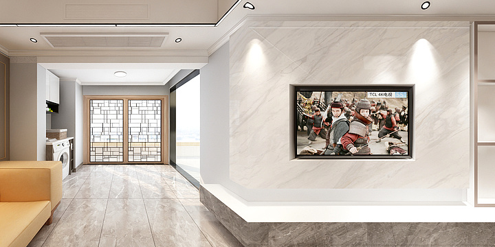 兴居装饰杨哥-正黄金域名邸8-1-304装修设计施工图-装修设计方案