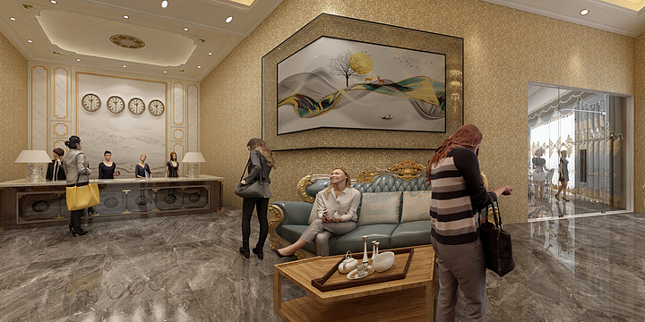 (香港)瑞欢玄学装饰设计事务所-佛山南海区丹灶金沙彭总公寓-装修设计方案