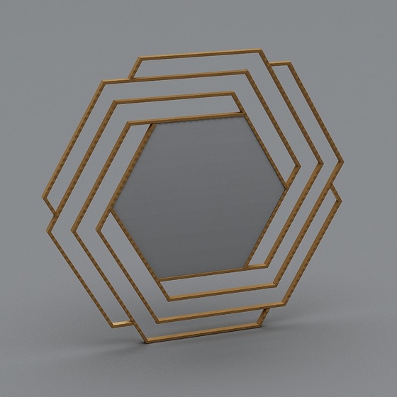 Hexagonal Mirror.skp