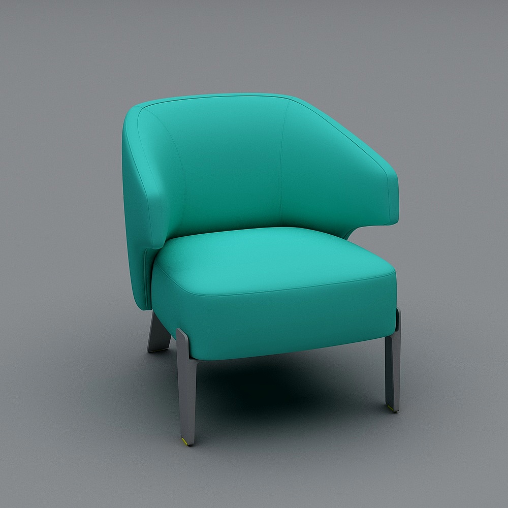锐驰休闲椅抱抱3D模型