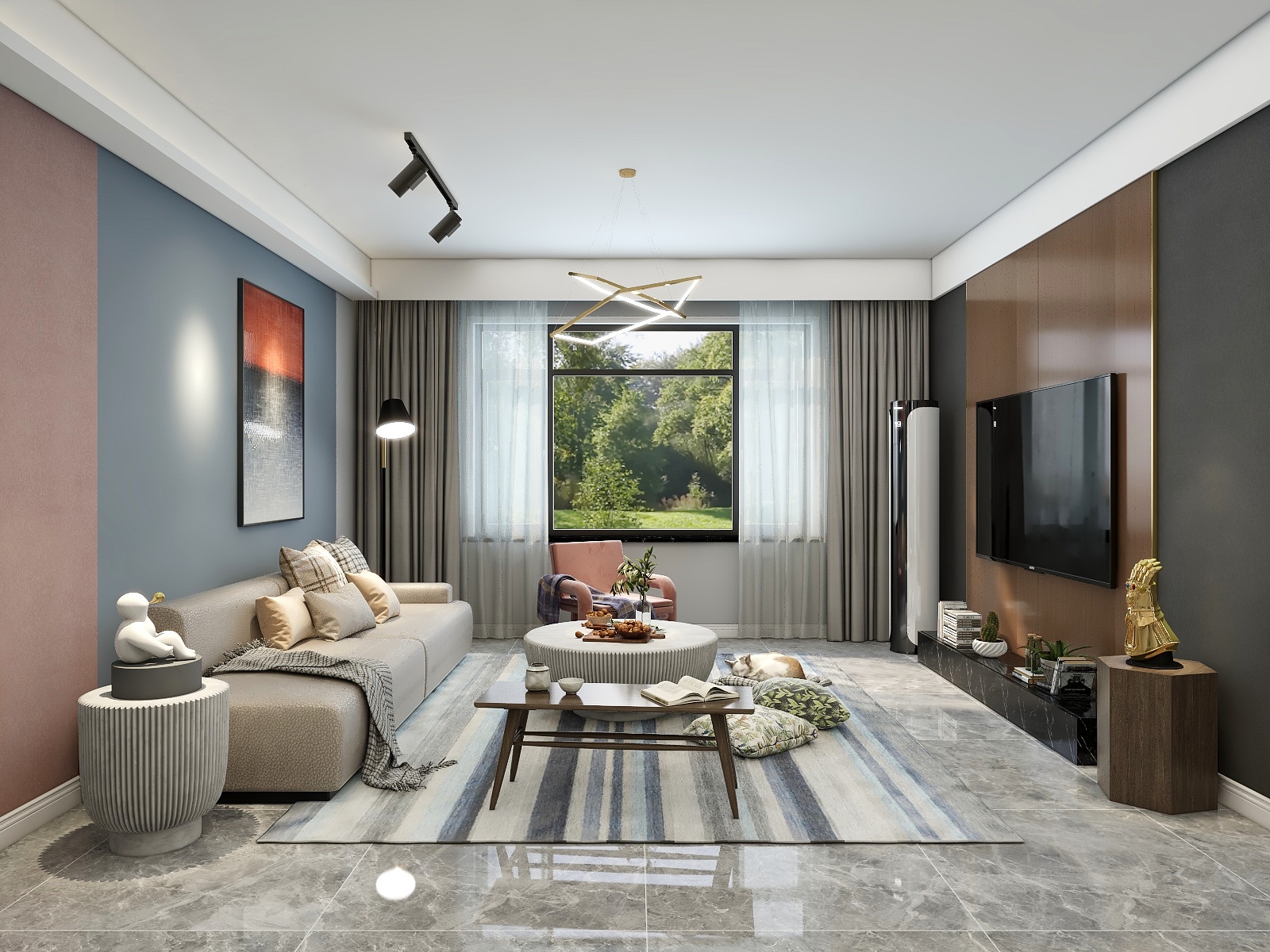 冲击太阳-理想之城140-装修设计方案