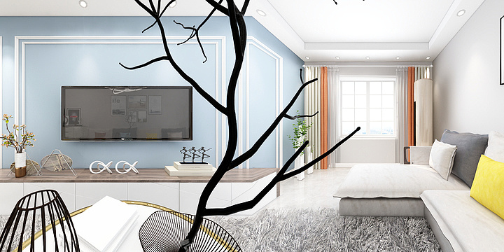 浮尘设计师-芳香家园4-2-1101-装修设计方案