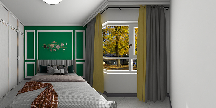 万晓娇-幸福里岸3-3-801-装修设计方案